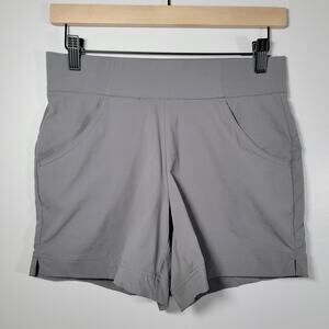 Columbia Shorts Stretch Performance Womens S Grey 4.5" Inseam Comfort